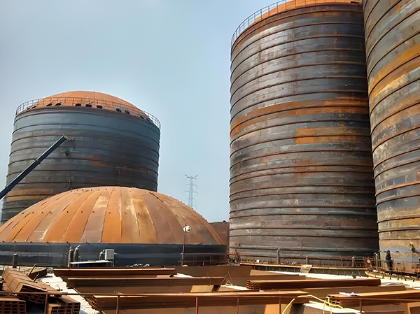 丰城焦粉钢板仓